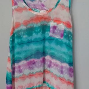 "Eyeshadow" light summer top
